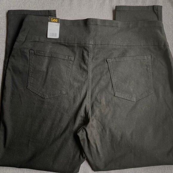 Lee Sculpting Slim Skinny Pull-On Plus, Black 20W - Picture 8 of 8
